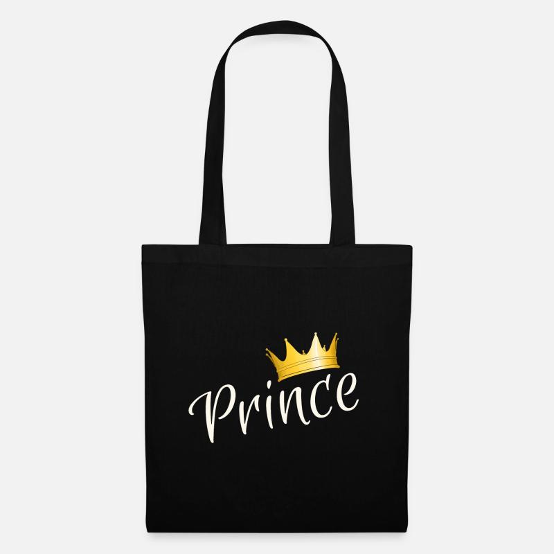 Prince - Prinz - Stoffbeutel - Schwarz