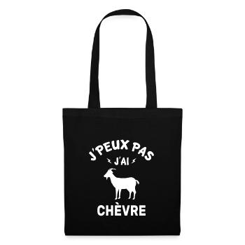 I can't, I have a goat - Tote Bag - black - Front