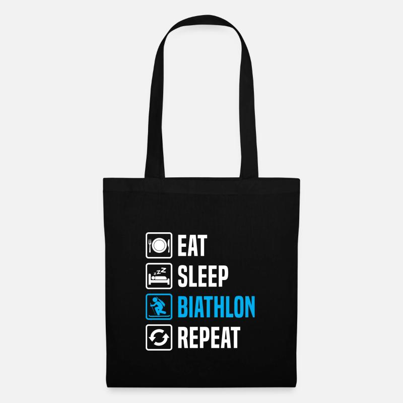 eat sleep biathlon repeat - Mulepose - sort