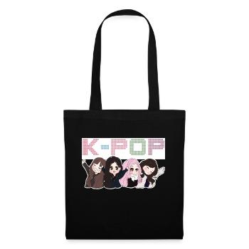 K-pop. - Tote Bag - black - Front