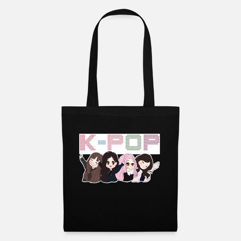 K-pop. - Sac en tissu - noir