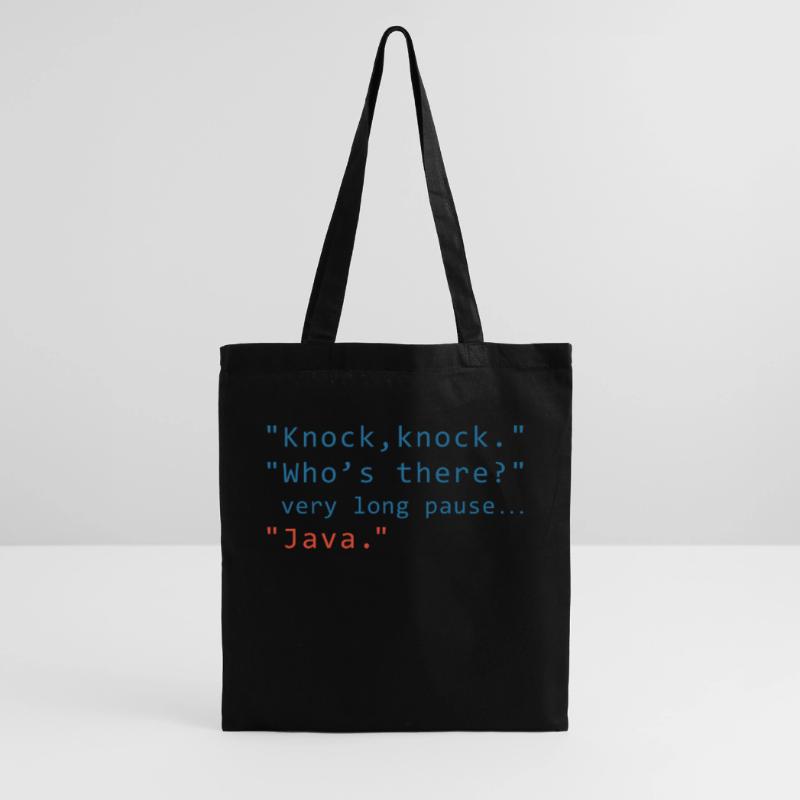 Java Programming Informatic Geschenk Spruch Stoffbeutel