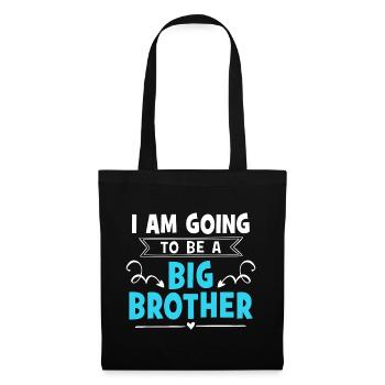 I Am Going To Be A Big Brother - Tote Bag - black - Front