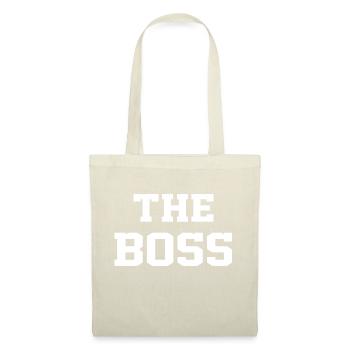 The Boss cadeau travail humour - Sac en tissu - nature - Devant