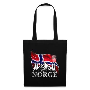 Norway - Tote Bag - black - Front