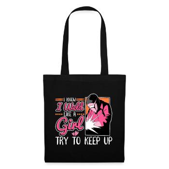 welding metalworker locksmith - Tote Bag - black - Front