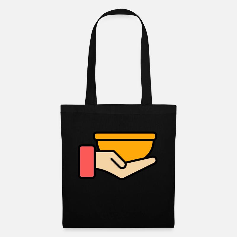 soupe - Sac en tissu - noir