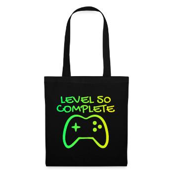 50th Birthday Level 50 Complete - Tote Bag - black - Front