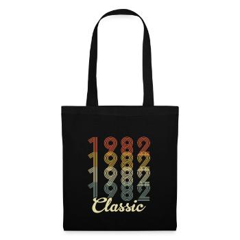 classic 1982 made in 1982 - Sac en tissu - noir - Devant