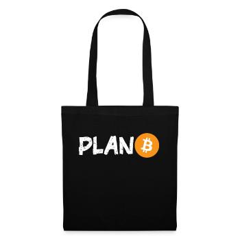 Plan B Bitcoin - Tote Bag - black - Front