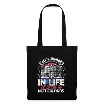 Netherlands Tulips Pride - Tote Bag - black - Front