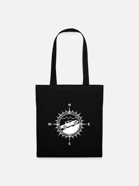 Pick up 4x4 boussole voiture tout-terrain - Sac en tissu - noir
