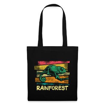 Forêt tropicale Recherche Cadeau - Sac en tissu - noir - Devant