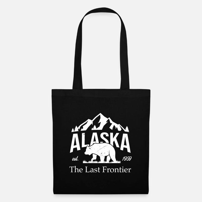 Alaska - Stoffbeutel - Schwarz