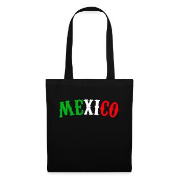 Mexiko Fan - Stoffbeutel - Schwarz - Vorne