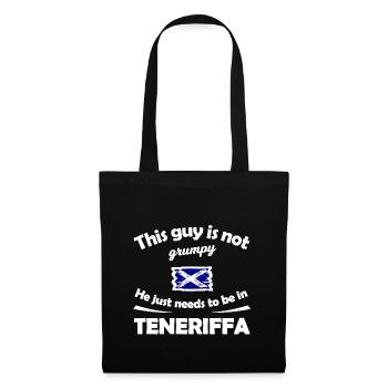 Teneriffa holidays - Stoffbeutel - Schwarz - Vorne