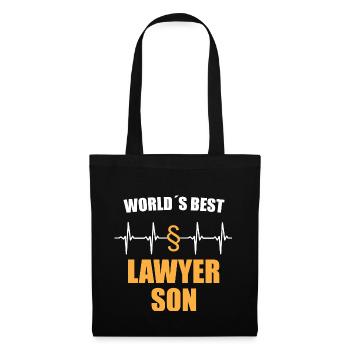 Avocat Son Herzschlag - Sac en tissu - noir - Devant