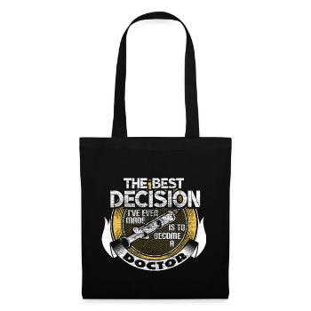 Doctor Doctors Hospital Cadeau - Sac en tissu - noir - Devant