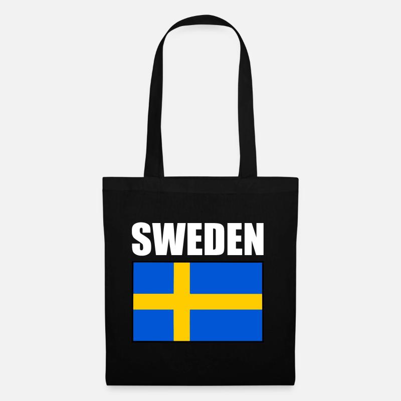 Sweden - Tote Bag - black