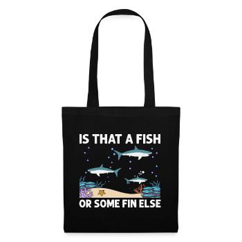 With Dolphins Swimming Dolphin Ocean Sea Mammal - Tote Bag - black - Front