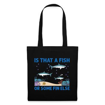With Dolphins Swimming Dolphin Ocean Sea Mammal - Tote Bag - black - Front