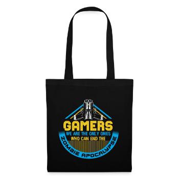 Zombie Apocalypse Zombies Spell - Sac en tissu - noir - Devant