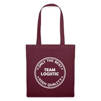 Logistique de l’équipe - Sac en tissu - bordeaux - Devant