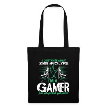 Zombie Apocalypse Virus Halloween - Tote Bag - black - Front