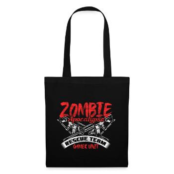 Zombie Apocalypse Monstre - Sac en tissu - noir - Devant
