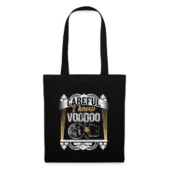 Voodoo Loa Magic Idée Cadeau - Sac en tissu - noir - Devant