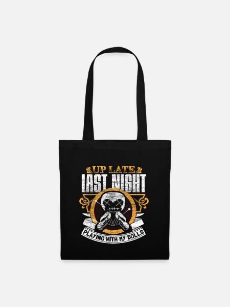 Voodoo Ghost Creepy - Tote Bag - black