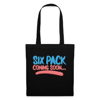 Six Pack à venir 30 - Sac en tissu - noir - Devant