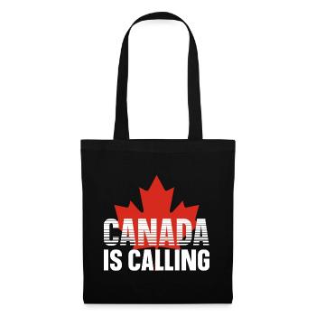 Canada - Sac en tissu - noir - Devant