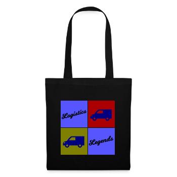Logistics Legends - Tote Bag - black - Front