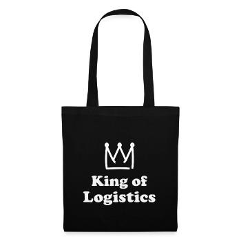 Logistics King - Tote Bag - black - Front