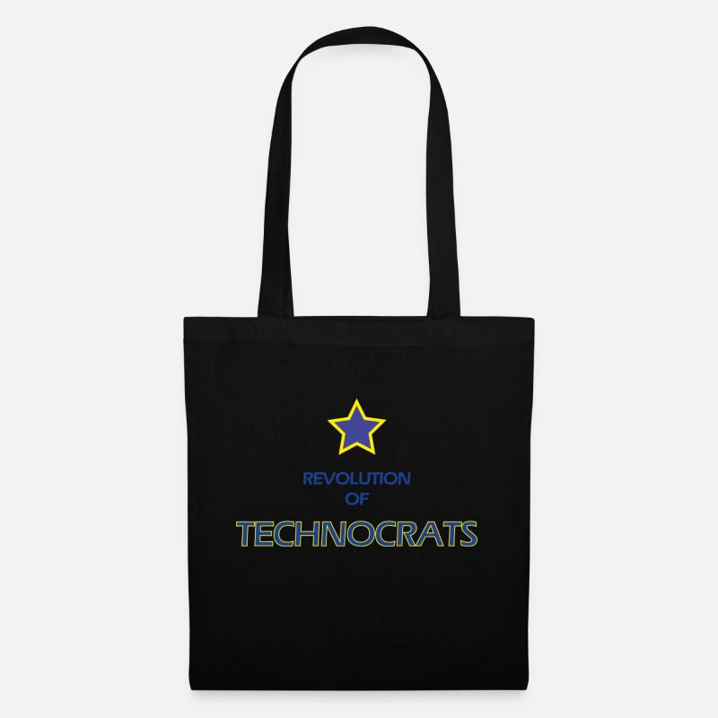 technocratsRevolute - Stoffbeutel - Schwarz