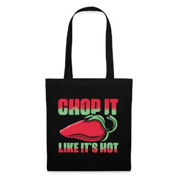 Chop It Like It's Hot Funny Chef Cooking for - Tote Bag - black - Front