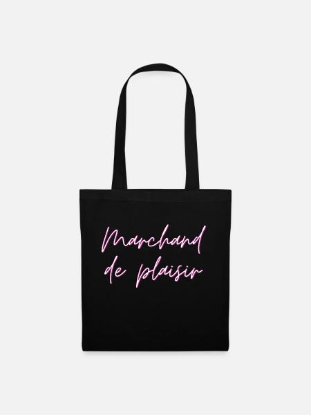 Marchand de Plaisir - Sac en tissu - noir