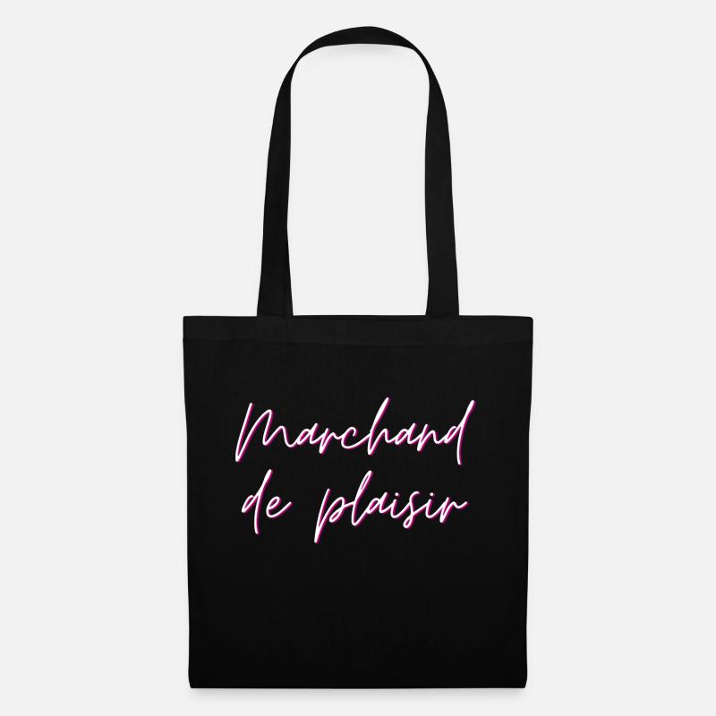 Marchand de Plaisir - Sac en tissu - noir
