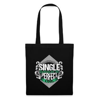 Single Independent Partnership Gift Idea - Tote Bag - black - Front