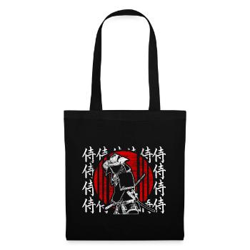 Japon Sakura Lieu de naissance Cadeau - Sac en tissu - noir - Devant