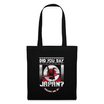 Japan Tokyo Origin - Tote Bag - black - Front