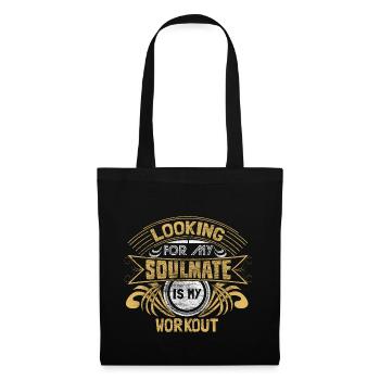 Idée cadeau single Pride Party - Sac en tissu - noir - Devant