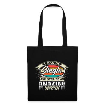 Single Mother Mum Family - Tote Bag - black - Front