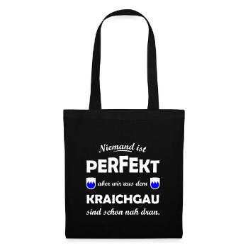 Die Kraichgauer aus Baden - Stoffbeutel - Schwarz - Vorne