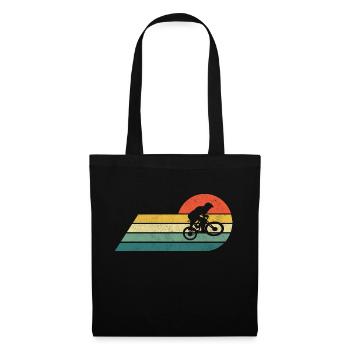 Bicycle Cycling Cycling Retro - Tote Bag - black - Front