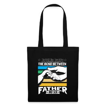 Father & Son Child - Tote Bag - black - Front