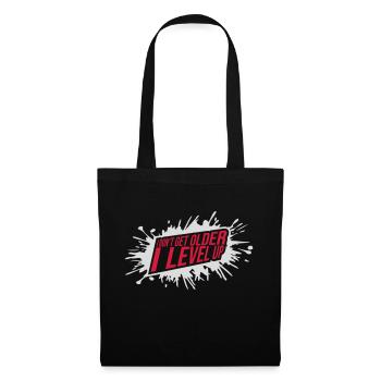 get older level up - Tote Bag - black - Front