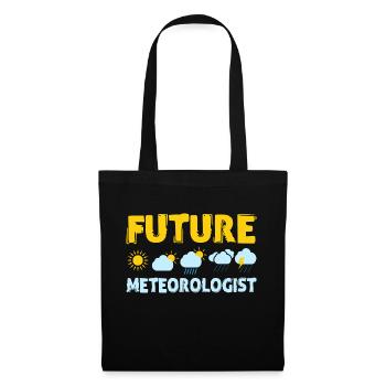 Future Meteorologist Weather Meteorology - Tote Bag - black - Front