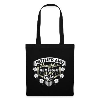 Mère Fille Famille Enfant - Sac en tissu - noir - Devant